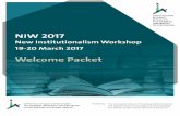 Welcome to New Institutionalism Workshop 2017, hosted at ... Welcome to New Institutionalism Workshop 2017, hosted at The Hebrew University of Jerusalem. This 13th annual gathering,
