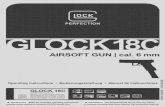 GLOCK 18 C - Umarex · METAL SLIDE 1 JOULE 50 GLOCK 18C AIRSOFT GUN | cal. 6 mm Officially Licensed Product of GLOCK. Not intended for sale in France, including French-administered