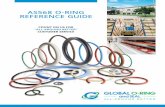 AS568 O-RING REFERENCE GUIDE · AS568 O-RING SIZE REFERENCE This Global O-Ring and Seal Size Reference Guide covers the Aerospace Standard AS568 O-Ring Sizes published by the Society