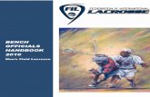 BENCH OFFICIALS HANDBOOK - World Lacrosse...Bench Officials Handbook Page 3 Bench Officials and their Duties The Bench Officials for Field Lacrosse are comprised of the following: