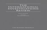 The International The International Investigations Review ... · The International Investigations Review The International Investigations Review Reproduced with permission from Law