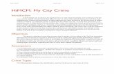 HiMCM: My City Crime - Worcester Polytechnic Instituteusers.wpi.edu/~melkhalkhali/Portfolio/HIMCMPAPER.pdf · 2016-01-13 · HiMCM: My City Crime Introduction Crime ratings are of