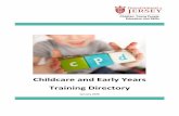 Childcare and Early Years Training Directory · This Training Directory is a comprehensive guide to the Early Years and Childhood training offered by ... • Continuous provision