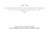 Curriculum Document’ 2019 ·  A. Motivation 1. Improvements warranted by rapidly changing academic, social and technological scenario around the