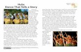 Hula: Dance That Tells a Story - TextProject · Hula: Dance That Tells a Story name Write all these words in the right places to complete this puzzle, which tells some things you
