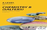 H433 CHEMISTRY B (SALTERS) - OCR · CHEMISTRY B (SALTERS) A LEVEL Type of resource H433. ... It might be useful to set an exam style question, perhaps based ... OCR’s GCE Chemistry