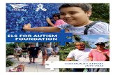 ELS FOR AUTISM OUNDATION F · We are pleased to share with you the 2019-20 Els for Autism Foundation ...