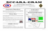 SCCARA-GRAM - QSL.net 2016 01.pdfpioneer Ernst Alexanderson. Six 400 foot towers with 150 foot crossarms support a multi-wire antenna for SAQ. The actual signal radiates from a vertical
