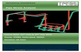 Pipe Stress Analysis Stress Analysis.pdf · Pipe Stress Analysis This is a comprehensive program designed to present all major topics relative to the Process Piping Mechanical design,