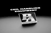 HANDLING EQUIPMENT - MTA · and Coil Handling Equipment. There is no manufacturer ... The worlds electronics industry uses P/A Automatic Winding Equipment with Varatorq tension control
