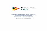 ENVIRONMENTAL AND SOCIAL MANAGEMENT PLAN ROVUMA … · Environmental Assessment (EIA) Report for the Liquefied Natural Gas Project in Cabo Delgado prepared for AMA1 and EEA ... new