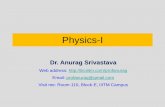 Physics-Itiiciiitm.com/profanurag/Physics-Class/Phys-Lect-Sch-Equ.pdfPhysics-I Dr. Anurag Srivastava ... This was a plausibility argument, not a derivation. We believe the Schrödinger
