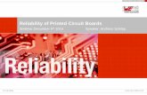 Reliability of Printed Circuit Boards - we-online.com · Reliability of Printed Circuit Boards ... Reliability – a Definition 07.12.2016 page 4 . Design Chain electronic system