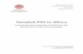 Locational determinants of FDI from the …534466/FULLTEXT01.pdfinvestors, not least Chinese and Indian (Unctad, 2011). FDI inflows to the primary sector in Africa accounted for 43