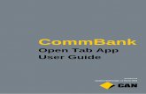 CommBank · Whether you want to check a tab’s balance, add a new tab or accept payment for a tab, the Open Tab app makes managing your tabs simple. In this section: Checking tab