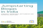A G E R M I Biogas · Strategic Importance of Biogas to India Quite like any renewable energy technology, biogas offers a range of benefits such as reduction in Greenhouse Gas Emissions