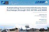 Automating Government/Industry Data Exchange through ISO ... Arnett.pdf · PREPARED FOR PRESENTED BY @nspa.nato.int Automating Government/Industry Data Exchange through ISO 22745