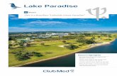 Lake Paradise - Club Med · LAKE PARADISE Map Summary Sports & Activities Facilities Children Food & Beverages Accommodation Make your stay extra special Practical Information Date