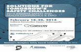 SOLUTIONS FOR TOMORROW’S SAFETY CHALLENGES · workers and destroy buildings and other structures. This session will discuss what defines combustible dusts, examine the five conditions