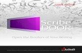 ScribeDOOR for Adobe® InDesign CC by WinSoft International … · 2017-10-30 · Arabic spell checking 30 Hebrew hyphenation 30 Additional features 31 Selection helper 31 ... •