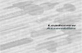 Leadscrew Assemblies - Montrolmontrol.com.tw/download/2011download/support/LA/Catalog... · 2013-05-31 · 5 Haydon Kerk Motion Solutions, Inc. s s s International: 203.756.7441 Leadscrew