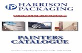 Painters Catalogue 2011 - Harrison Packaging · PAINTERS CATALOGUE. or CALL 1800 678 956 ... Auto Masking system. Th e masking tape is a fi nely creped extremely fl exible paper masking.
