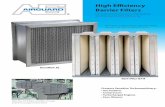 High Effi ciency Barrier Filters - Filter Process & Supplyfilterprocess.com/sites/default/files/Duraflow.pdf · 2015-04-27 · Protects Sensitive Turbomachinery: • Gas Turbines