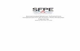 Recommended Minimum Technical Core Competencies for the ... · Fundamentally, fire protection engineering should be practiced by professionals who possess the knowledge and can demonstrate