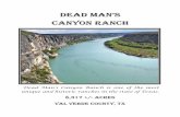 DEAD MAN’S CANYON RANCH - landcapadvisors.com · Improvements: Dead Man’s Canyon Ranch is improved with a hunting lodge, hunting camp, a good system of interior roads, a dirt