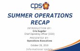 SUMMER OPERATIONS RECAP · 6 CPS ENERGY & ERCOT HIT RECORD USAGE Both ERCOT and CPS Energy broke all-time peak demand records in July 2018 Previous demand records broken 44,000