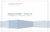 HyperSTAR - Class 2 - CoSTAR Technologies · 2013-02-10 · The HyperSTAR can be mounted anywhere that is convenient. Ideally, it will be close to the class2 data bus. The unit should