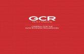 CRITERIA FOR THE Criteria for the GCR Ratings Framework GCR … · 2019-05-22 · criteria pieces, including country risk, group classification and management & governance, will typically