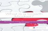 What is a Growth Mindset? · Professor Carol Dweck from Stanford University contends this is due to individuals developing a Fixed Mindset with regard to their capabilities, character