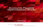 Accounts Payable Optimization Study · 2016-09-01 · ACCOUNTS PAYABLE OPTIMIATION STUDY. 2014 IOFM, iversified Business Communications. o part of this publication may be reproduced,