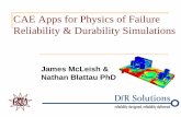 CAE Apps for Physics of Failure Reliability & Durability ...Key Characteristics of the Sherlock ADA PoF CAE App A Semi-Automated CAE knowledge based tool suite for: PoF durability