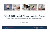 VHA Office of Community Care Briefing - Background (March 2017).pdf · 3 Background A Brief History of VA Community Care VHA Community Care includes a number of separate programs