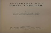 ASTROLOGY AND BIRTH CONTROL - iapsop.comiapsop.com/ssoc/1929__bailey___astrology_and_birth_control.pdf · Cosmic elements, and Astrology is the science which deals with these elements,