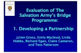 Evaluation of The Salvation Army’s Bridge Programme: 1 ...Evaluation of The Salvation Army’s Bridge Programme: 2. Treatment Outcomes 3. Evidence-based and Best Practice Guidelines