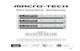 Models: Macro-Tech 600, 1200 & 2400 Macro-Tech …inphase.at/documents/docs/marm.pdfFax: 219-294-8329. Macro-Tech amplifiers are produced by the Professional Audio Division of Crown