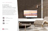 A standard Smart Hotel TV with Pro:Centric Smart · 2020-01-30 · * 32 inch * Actual product appearance may differ from the image above. A standard Smart Hotel TV with Pro:Centric