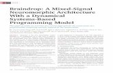 Braindrop: A Mixed-Signal Neuromorphic Architecture With a … · 2019-01-22 · Braindrop: A Mixed-Signal Neuromorphic Architecture With a Dynamical Systems-Based Programming Model
