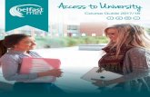 Access to University - Belfast Met...Belfast Metropolitan College offers a range of full-time and part-time Access to university courses designed to encourage and facilitate students