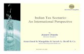 Indian Tax Scenario: An International PerspectiveBackground. 3 amarchand mangaldas Privileged & Confidential November 29, 2006 Background . 4 ... Cenvat VAT introduced from April 2005