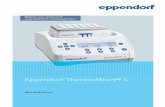 Eppendorf ThermoMixer C · 2019-02-09 · Safety Eppendorf ThermoMixer® C English (EN) 9 2 Safety 2.1 Intended use The Eppendorf ThermoMixer C is designed for the temperature control