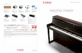 DIGITAL PIANO - KAWAI...本カタログは鍵盤楽器の表示に関する 公正規約に基づいて作成したものです。東 京 （03）6718-4241 〒140-0002 東京都品川区東品川4-10-27住友不動産品川ビル