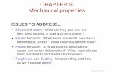 CHAPTER 6: Mechanical propertiescourses.washington.edu/mse170/powerpoint/Adjorlolo/Mechanical_06.pdf · Polymers Composites /fibers E(GPa) Eceramics > Emetals >> Epolymers 109 Pa