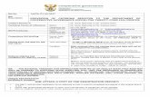 PROVISION OF CATERING SERVICES TO THE DEPARTMENT OF ... · 1 Bid No. CoGTA (T) 10/2017 Bid Description PROVISION OF CATERING SERVICES TO THE DEPARTMENT OF COOPERATIVE GOVERNANCE (DCOG)