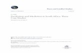 Facilitation and Mediation in South Africa: Three Case Studies · the mediating body (the Centre for Intergroup Studies), and the principle of reconciling apparent ... I have come