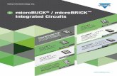 microBUCK / microBRICK Integrated ade S i C48X SERIES tors oBRICK tors Scalable tors With Digital Interface