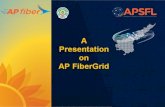 AP STATE FIBERNET LIMITED - NCeG FIBERGRID.pdf · AP STATE FIBERNET LIMITED FIBER GRID DESIGN & WORKS - 2 o 23,000 Kms of Fiber Cable pulled in the last 8 months o The state-of the-art